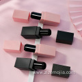 Empty black matte lipstick tubes lip gloss container
